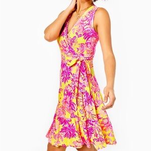 NWT Lilly Pulitzer Folly Wrap Dress, Size XS